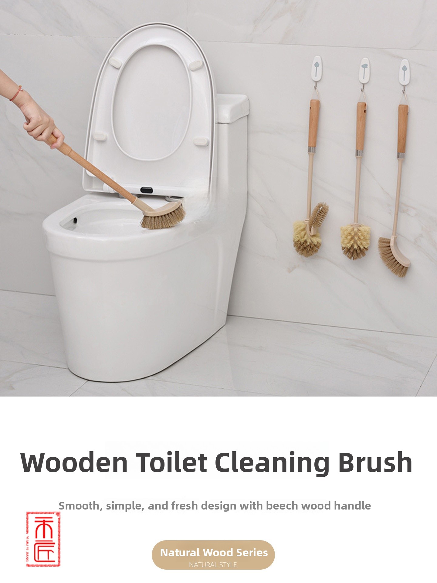 Home Needs Bathroom Cleaning - Home Use Toilet Brush Long Handle