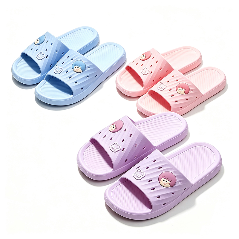 Home Bathroom Wear - New Cute Summer Plastic Indoor Women's