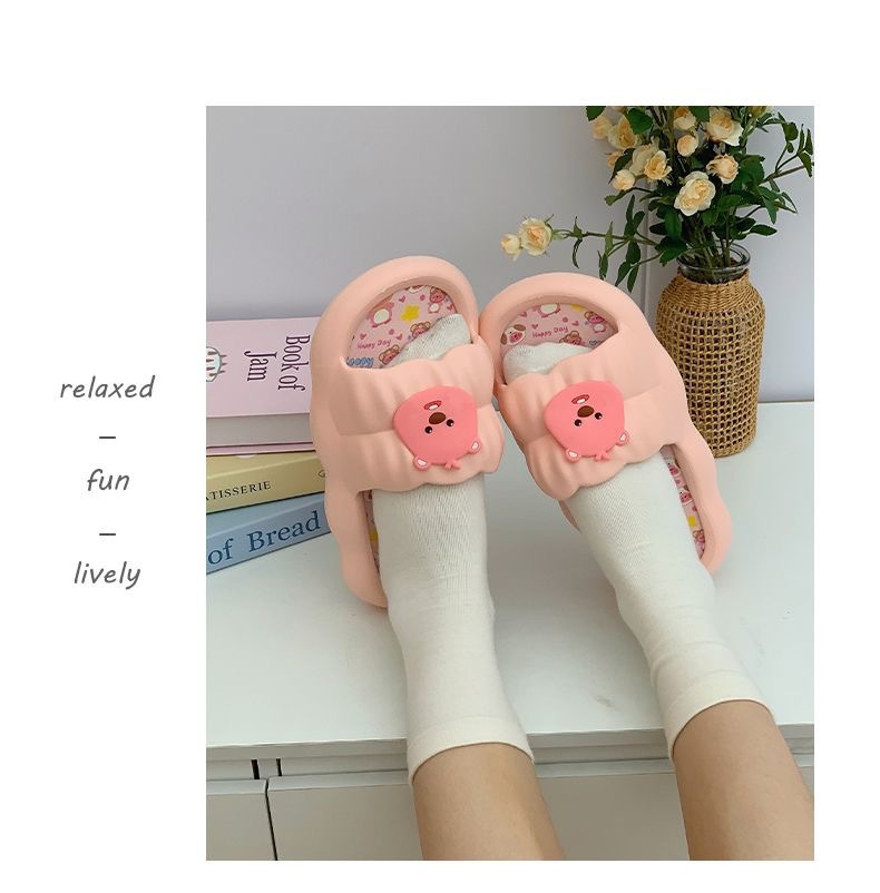 Cute beaver slippers female su - огляд і ціна Home Bathroom Wear