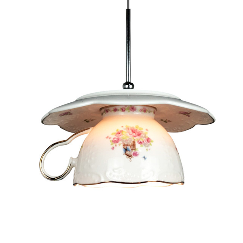 Flower Coffee Cup Pendant Ligh - огляд і ціна Home Of The Year Bathroom