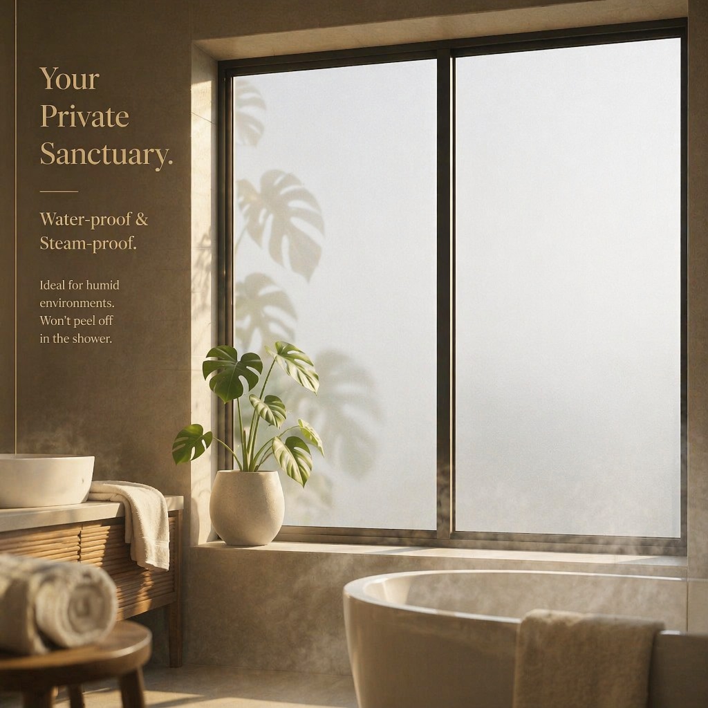 Frosted Privacy Window Film Tr - огляд і ціна Home Bathroom Glass