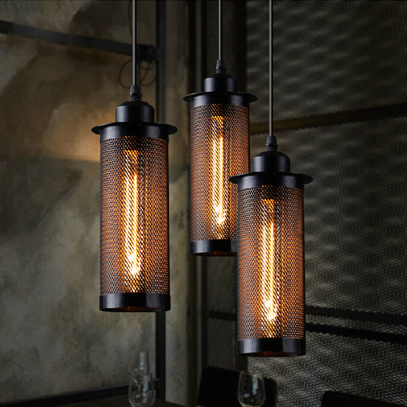 Retro Mesh Cage Pendant Light  - огляд і ціна Home Of The Year Bathroom