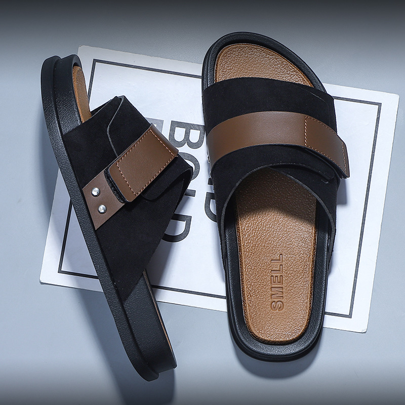Summer men's slippers Korean v - огляд і ціна Home Bathroom Wear