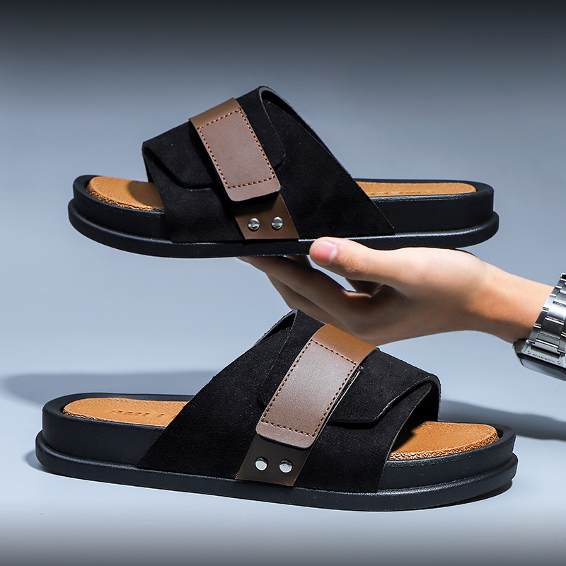 Summer men's slippers Korean v - огляд і ціна Home Bathroom Wear