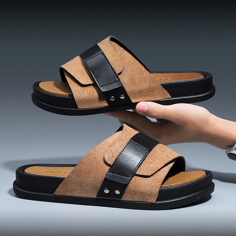 Summer men's slippers Korean v - огляд і ціна Home Bathroom Wear