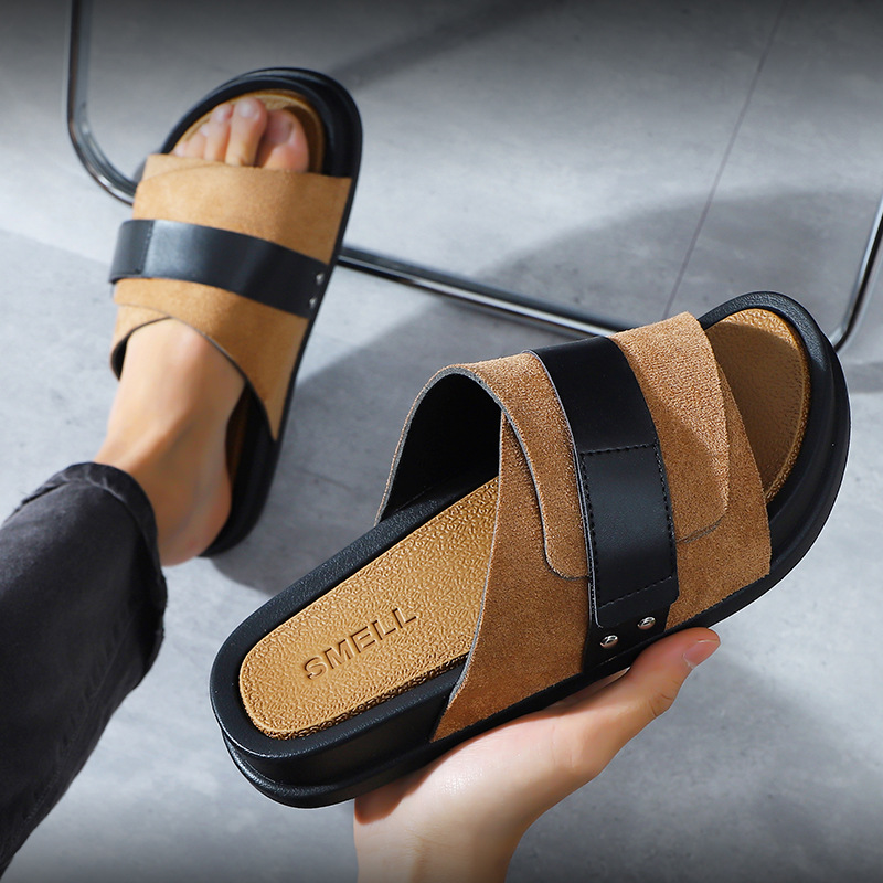 Summer men's slippers Korean v - огляд і ціна Home Bathroom Wear