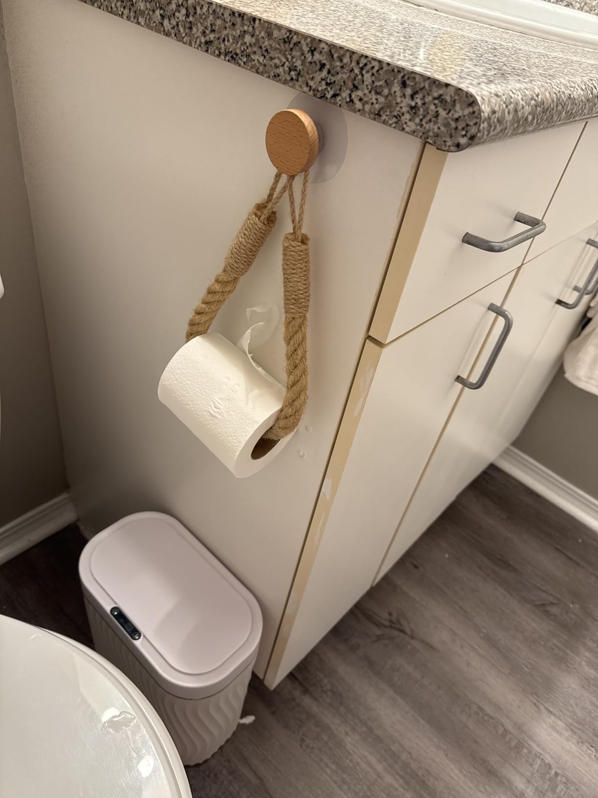 Hemp Rope Towel Holder, Creati - огляд і ціна Home Bathroom Paper Towel Holder