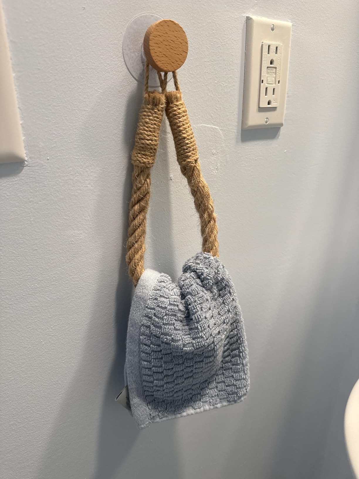 Hemp Rope Towel Holder, Creati - огляд і ціна Home Bathroom Paper Towel Holder