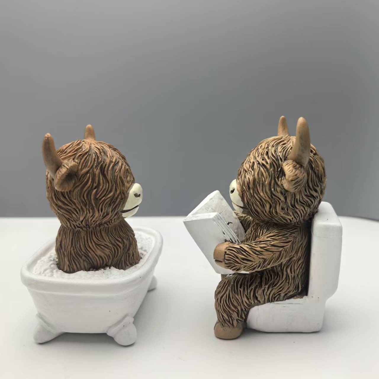 Cute Scottish Highland Cow Res - огляд і ціна Home Of The Year Bathroom