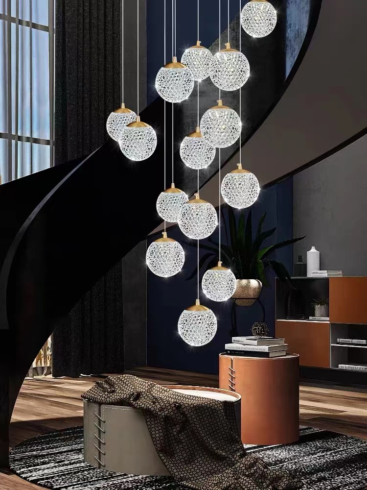 LED Staircase Long Chandelier  - огляд і ціна Home Of The Year Bathroom