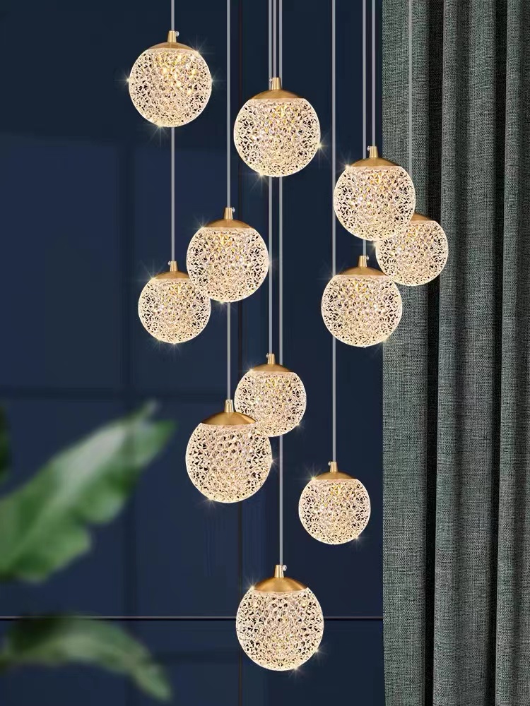 LED Staircase Long Chandelier  - огляд і ціна Home Of The Year Bathroom
