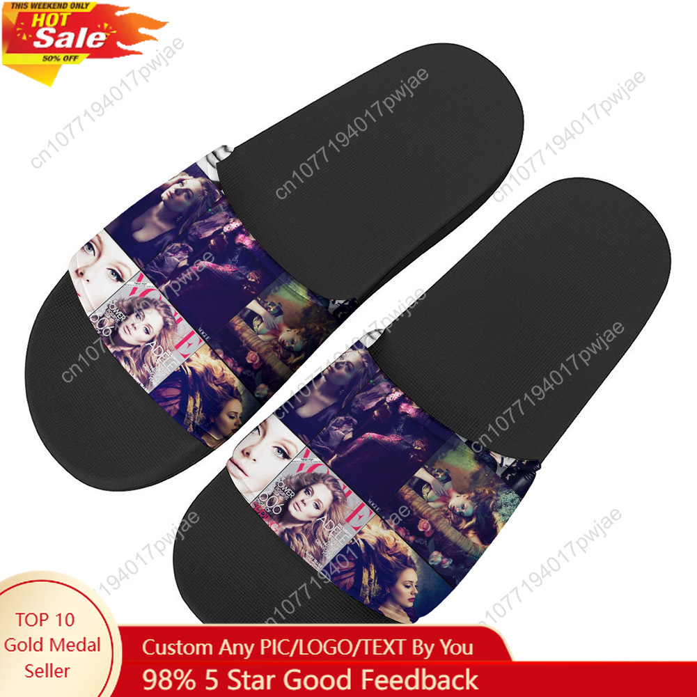 Adele Singer Poster Slippers H - огляд і ціна Home Outdoor Bathroom