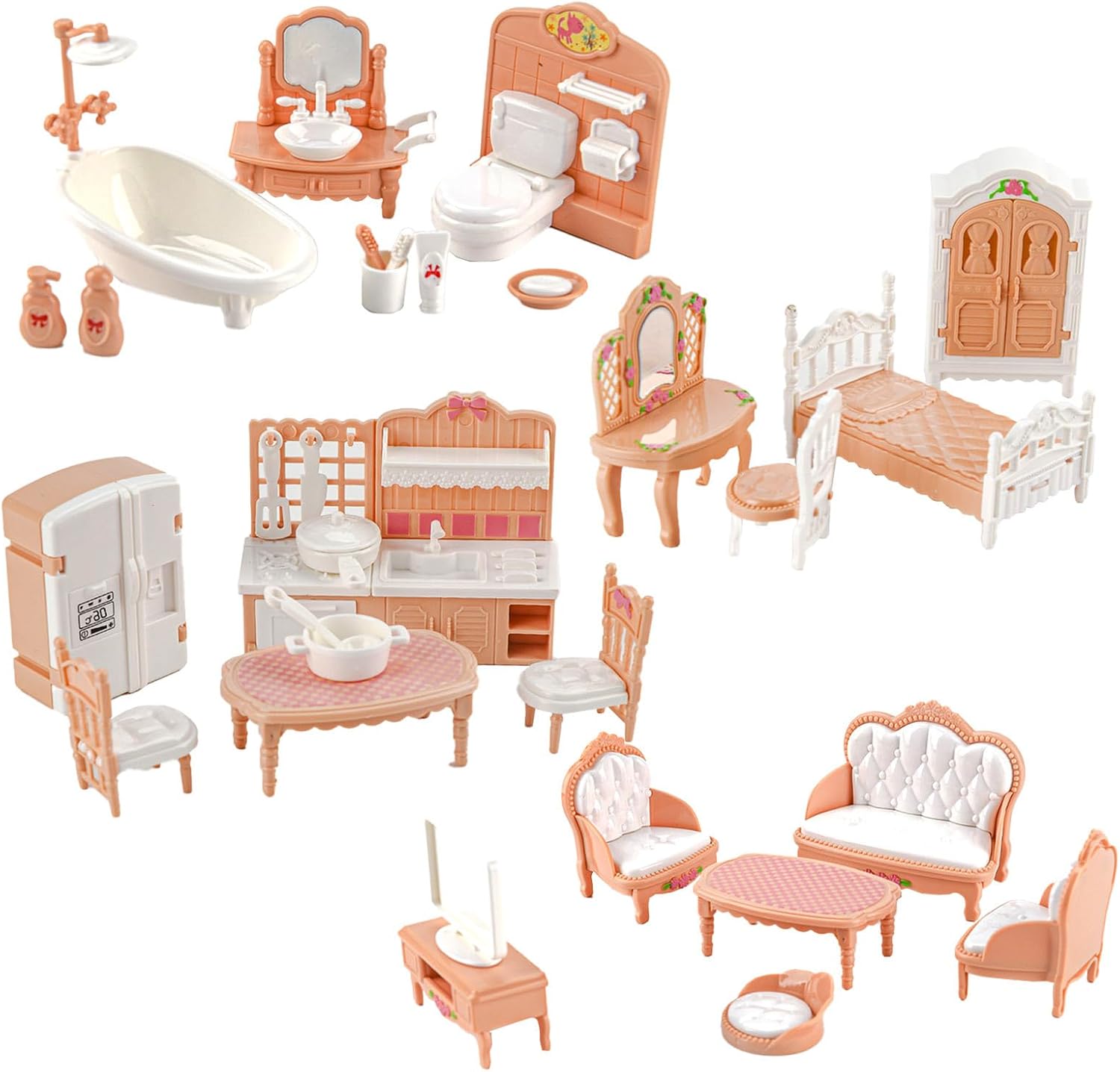 Dollhouse Furniture Set Access - огляд і ціна Zara Home Bathroom Accessories