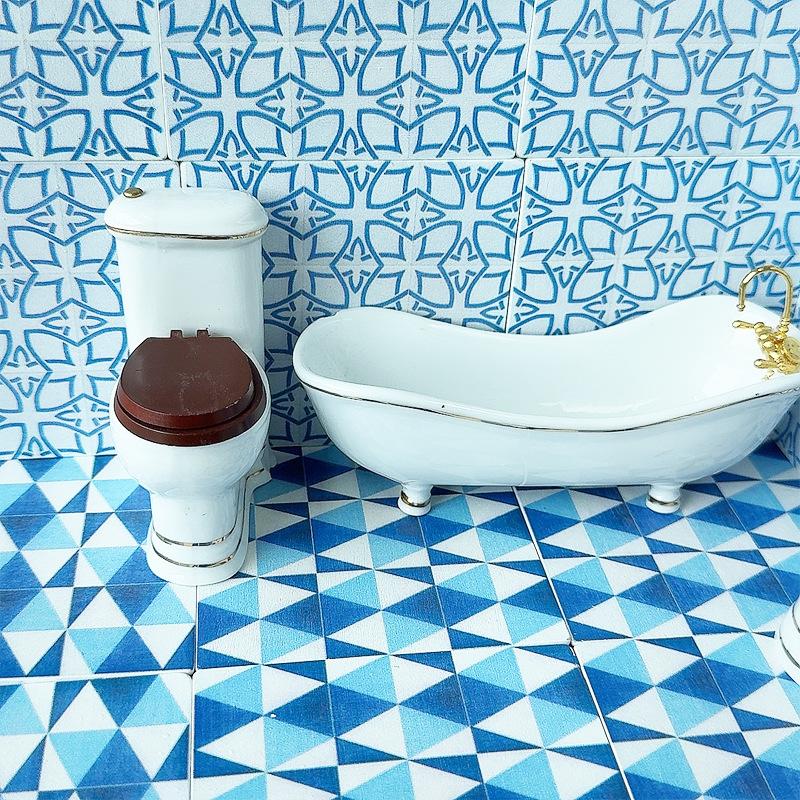 1Pcs 1:12 Dollhouse Miniature  - огляд і ціна Zara Home Bathroom Accessories