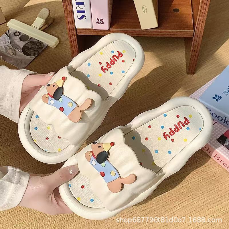 Cartoon Hot Dog Slippers for W - огляд і ціна Home Outdoor Bathroom