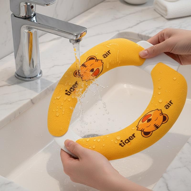 Cartoon Toilet Seat Cover Stic - огляд і ціна Home Bathroom Equipment