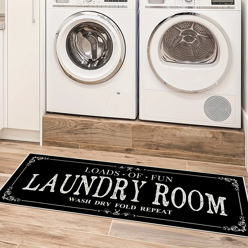 Laundry Room Rug Runner Non Sl - огляд і ціна Zara Home Bathroom Accessories