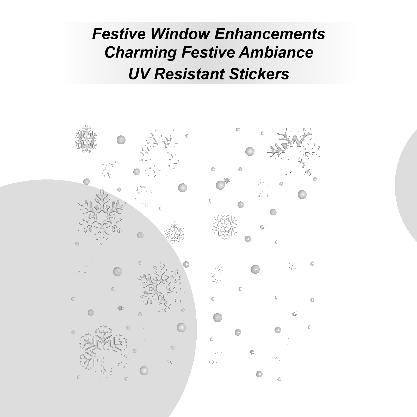 Holiday Window Clings Static R - огляд і ціна Home Bathroom Glass