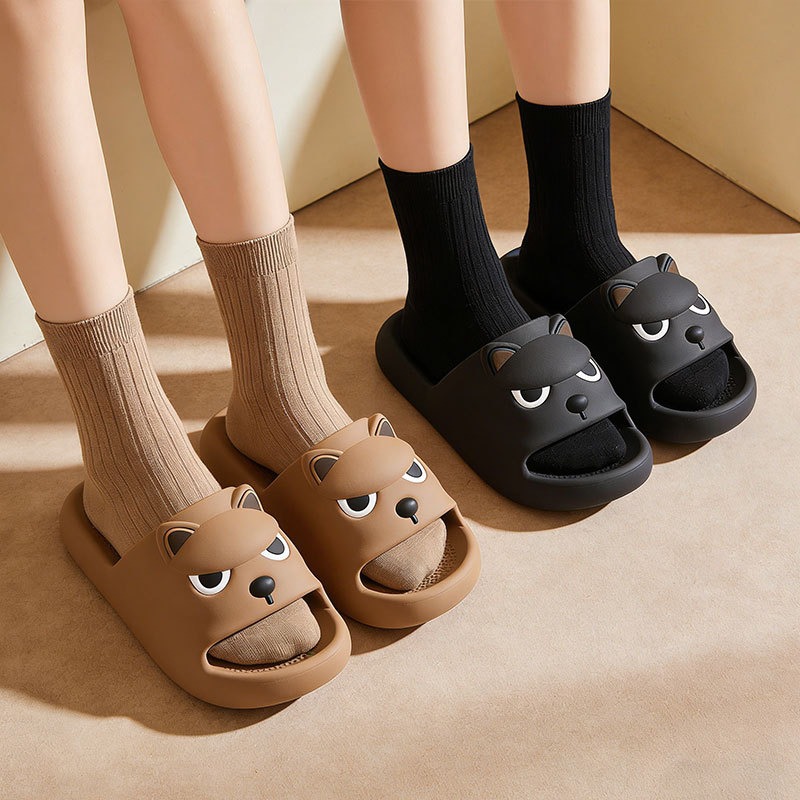 Couple Cute Dog Home Slippers  - огляд і ціна Home Outdoor Bathroom