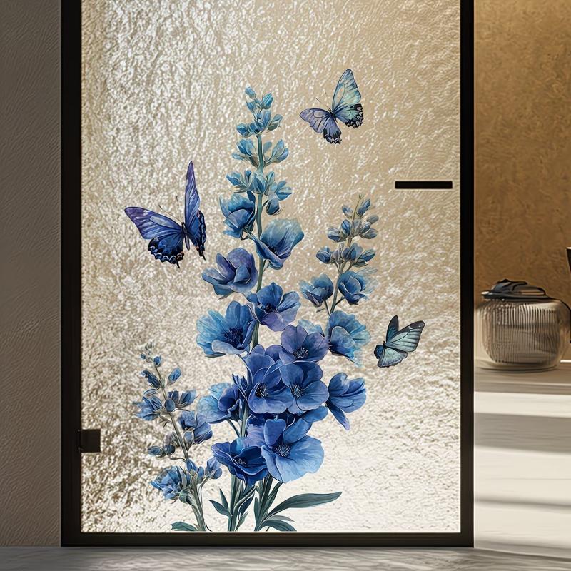 Removable Rose Glass Stickers  - огляд і ціна Home Bathroom Glass
