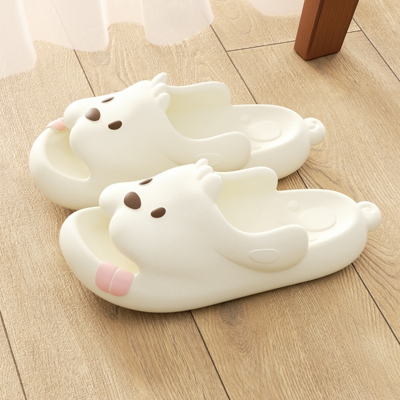Cute Dog Cartoon Slippers Wome - огляд і ціна Home Outdoor Bathroom
