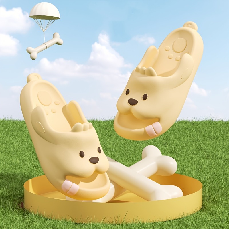 Cute Dog Cartoon Slippers Wome - огляд і ціна Home Outdoor Bathroom