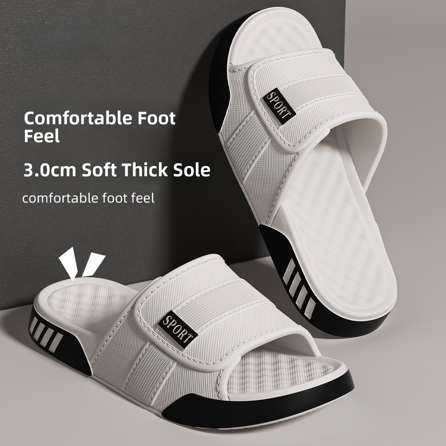 EVA Men's Slip-On Shoes Comfor - огляд і ціна Home Bathroom Wear