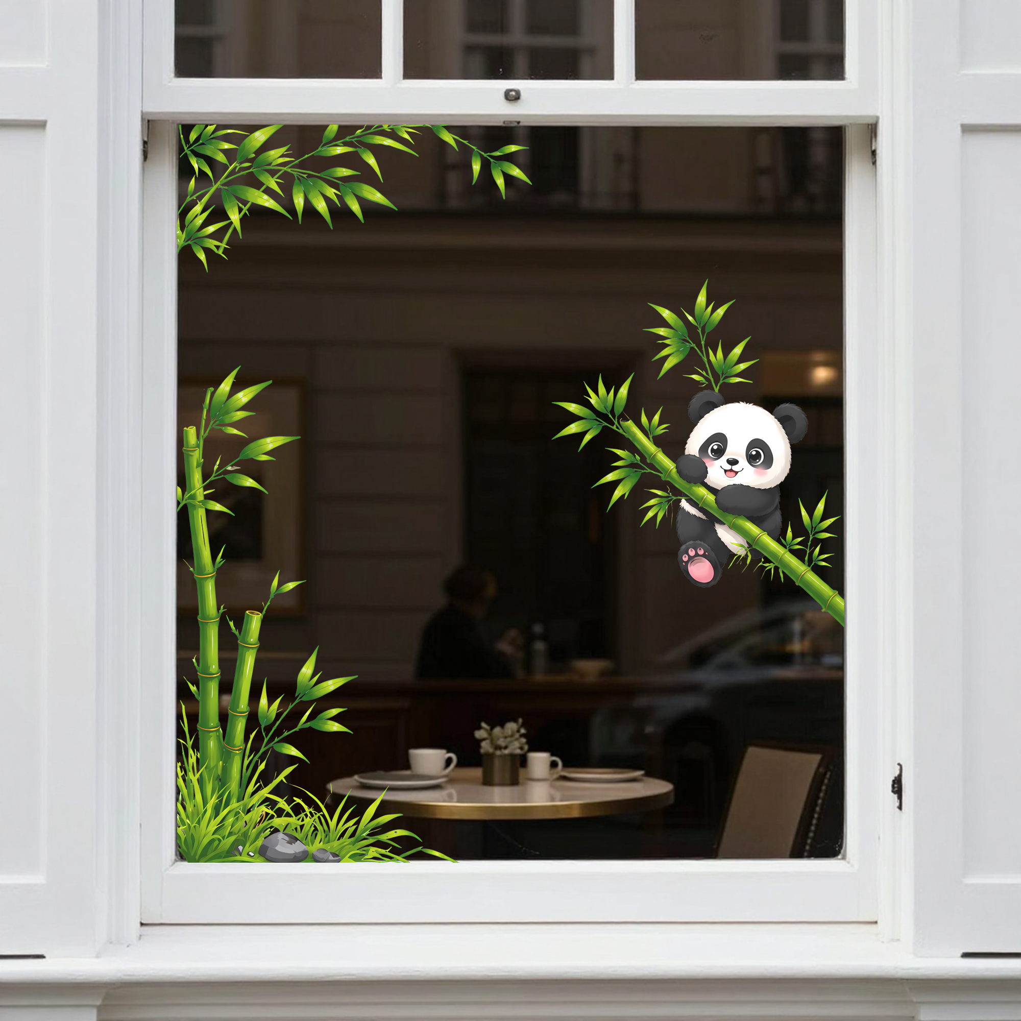 Cute Panda with Bamboo Bathroo - огляд і ціна Home Bathroom Glass