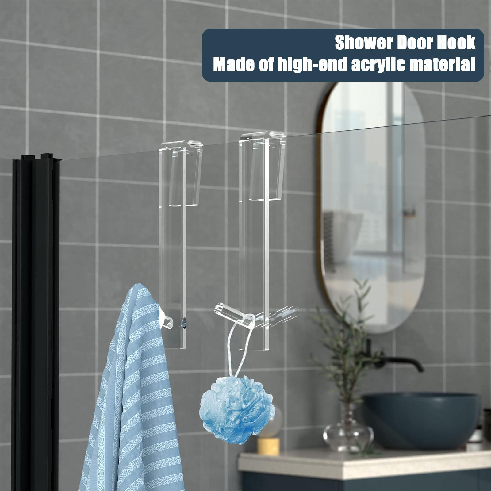 Acrylic Shower Door Hook Bathr - огляд і ціна Home Bathroom Glass