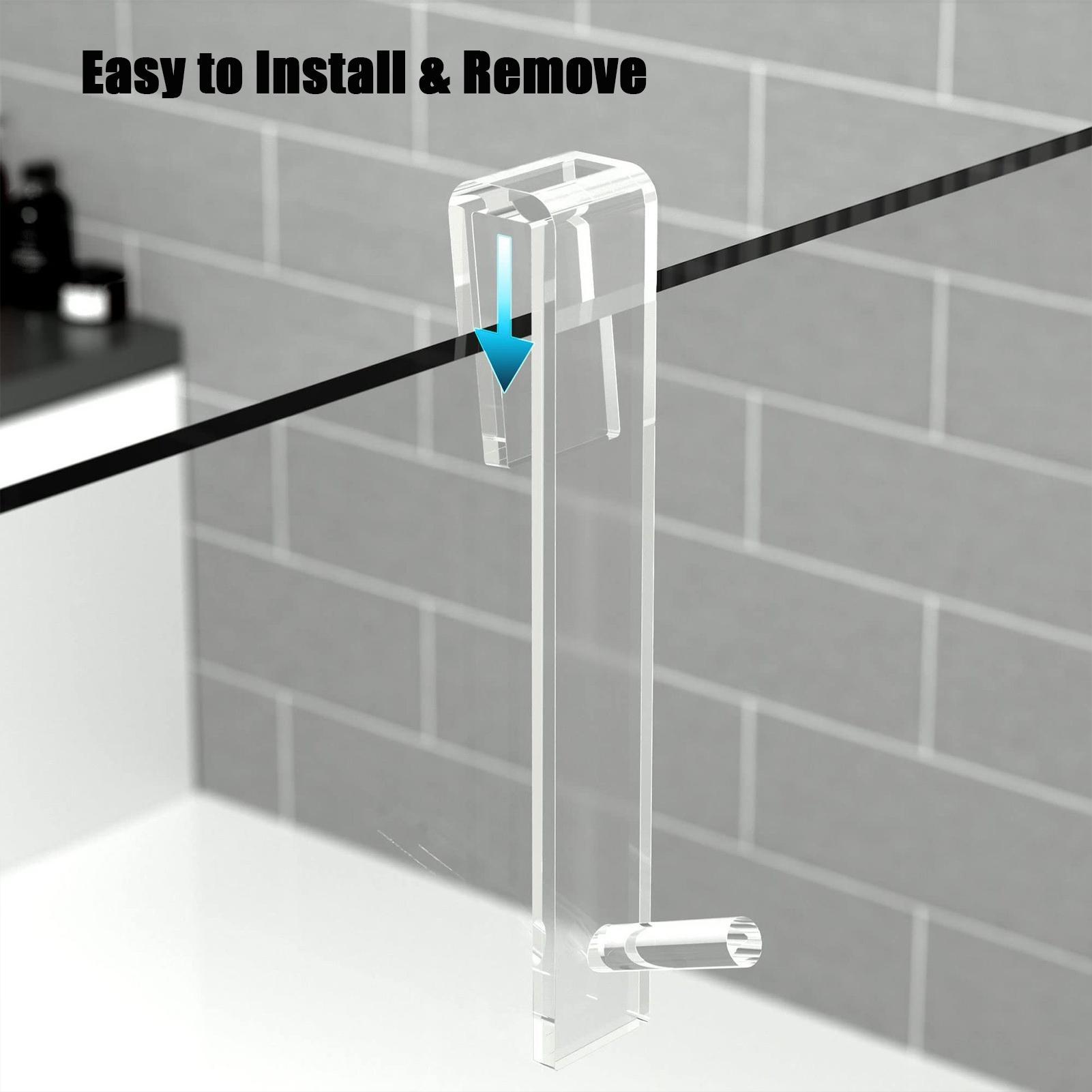 Acrylic Shower Door Hook Bathr - огляд і ціна Home Bathroom Glass