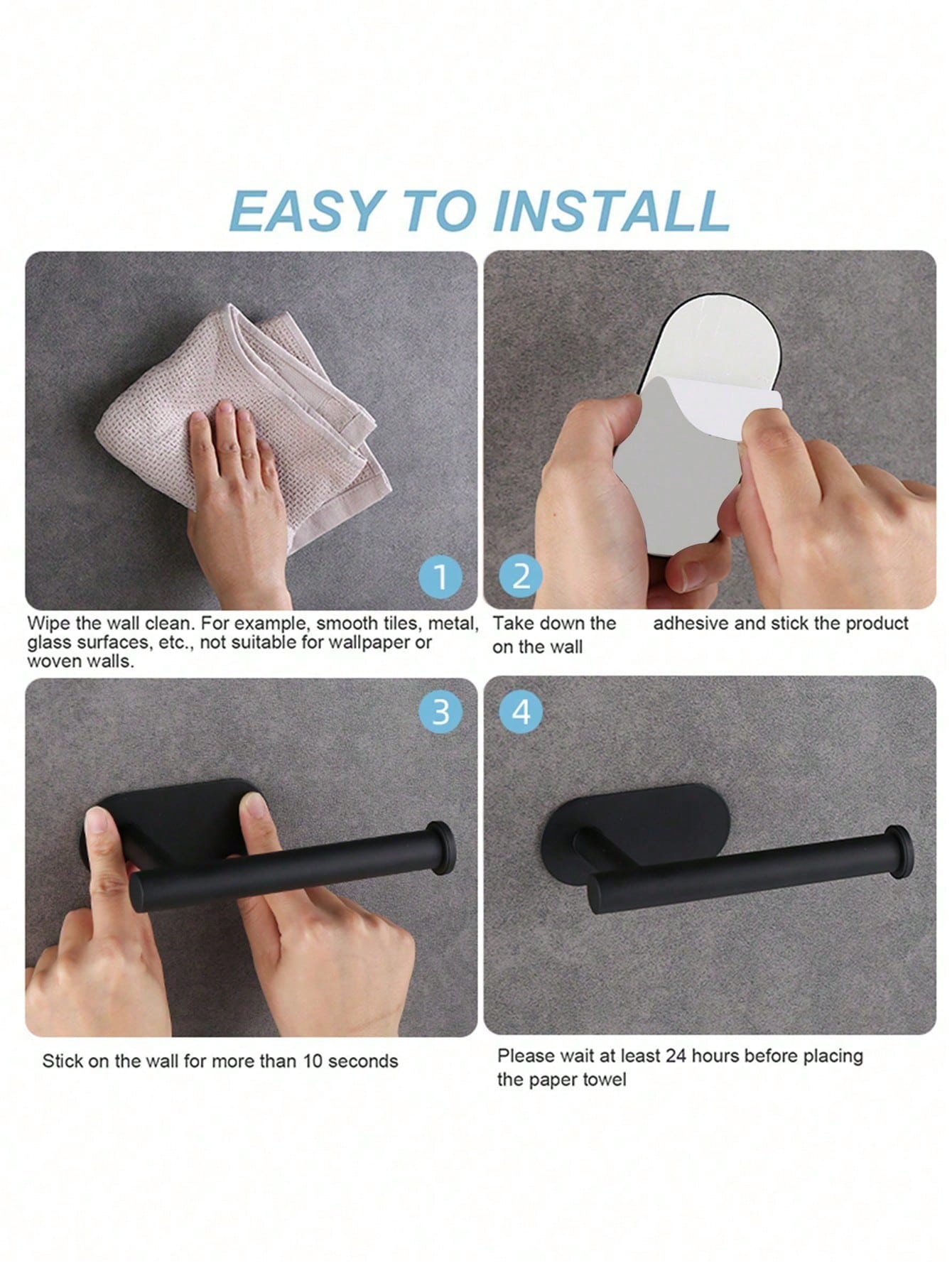 Kitchen Bathroom Storage Rack, - огляд і ціна Home Bathroom Paper Towel Holder