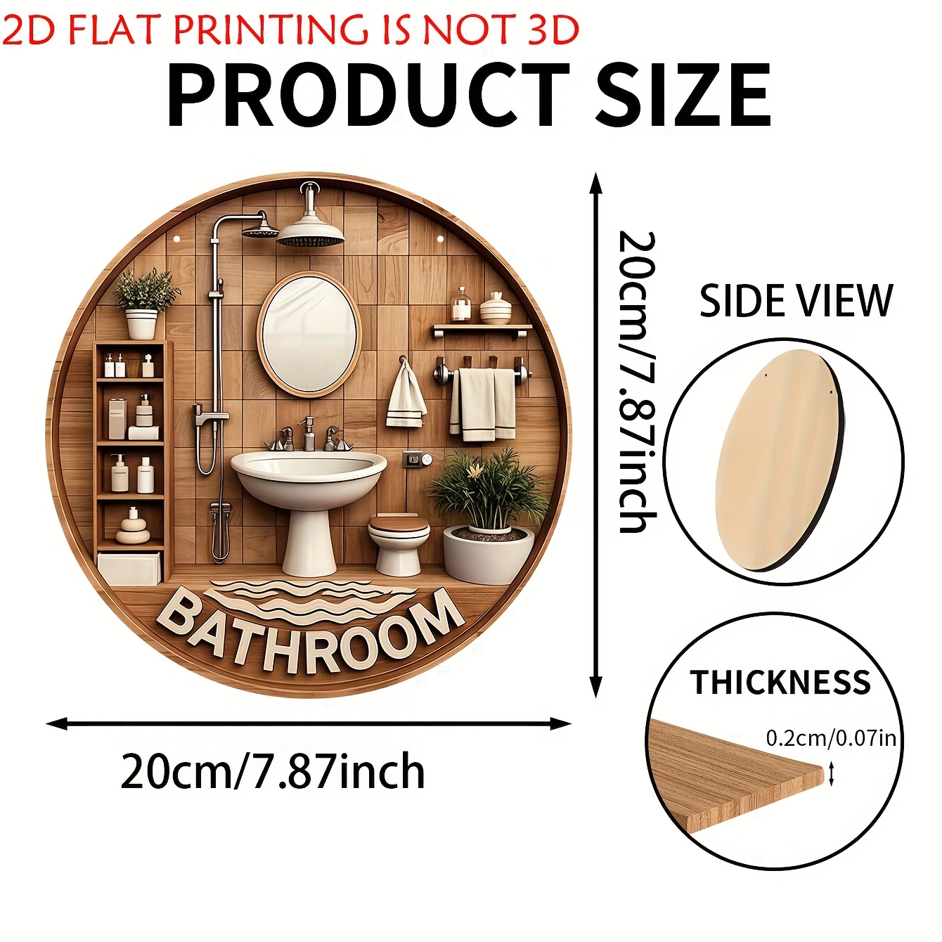 One 2D flat circular bathroom  - огляд і ціна Home Of The Year Bathroom