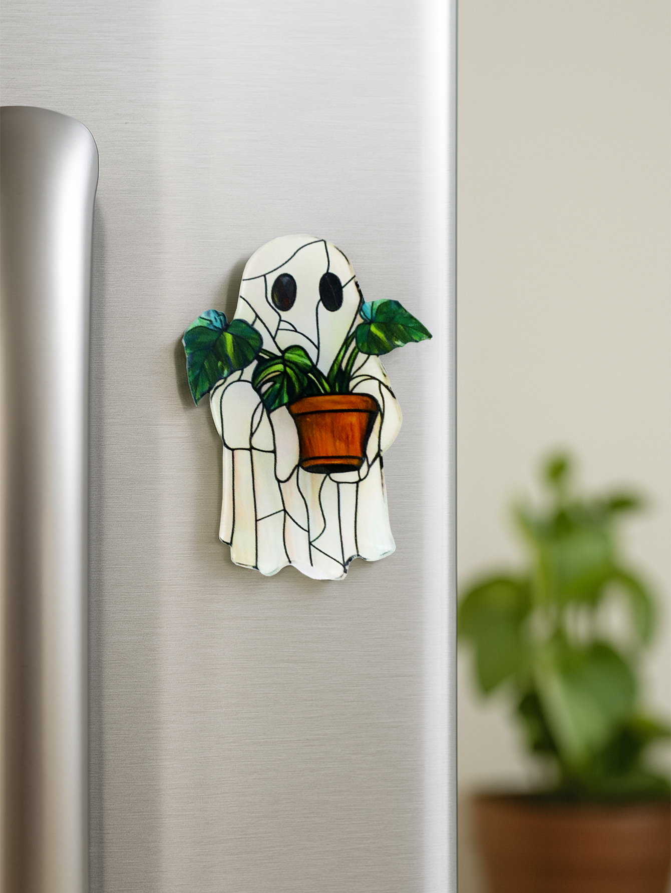 Halloween Ghost Acrylic Sticke - огляд і ціна Home Bathroom Glass