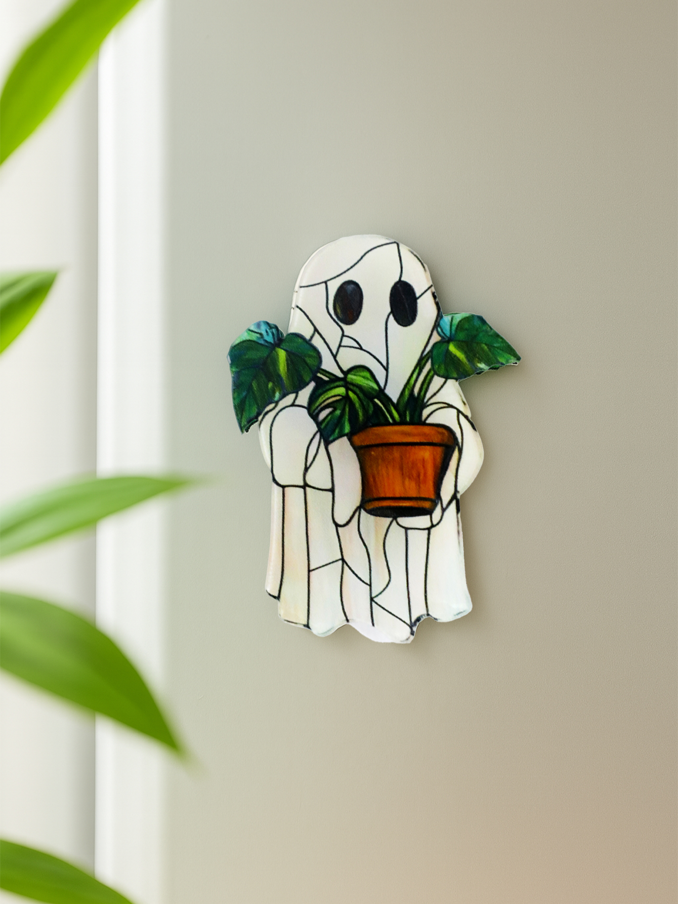 Halloween Ghost Acrylic Sticke - огляд і ціна Home Bathroom Glass
