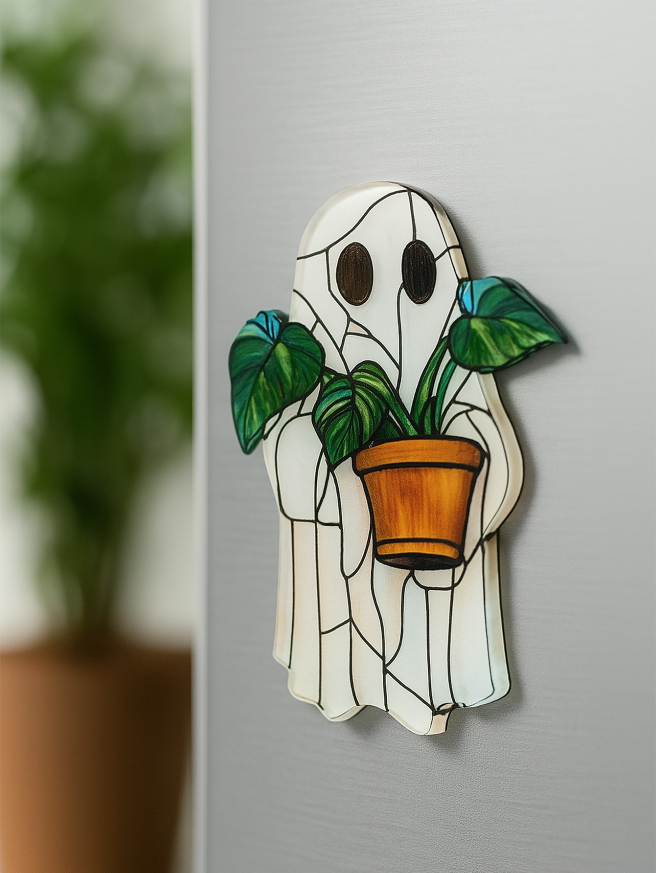 Halloween Ghost Acrylic Sticke - огляд і ціна Home Bathroom Glass