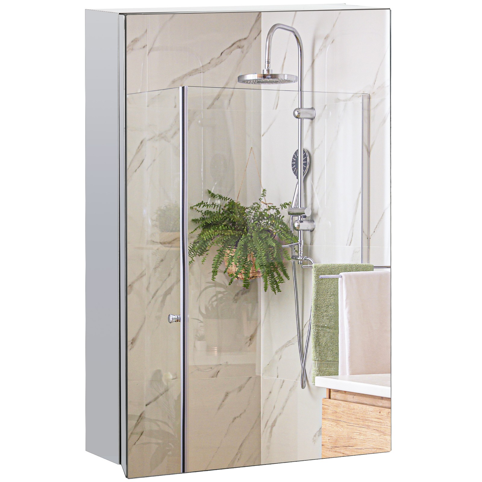 Bathroom Cabinet Wall Mounted  - огляд і ціна Home Bathroom Glass