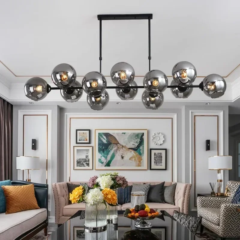 Grey Glass LED Pendant Lights  - огляд і ціна Home Of The Year Bathroom