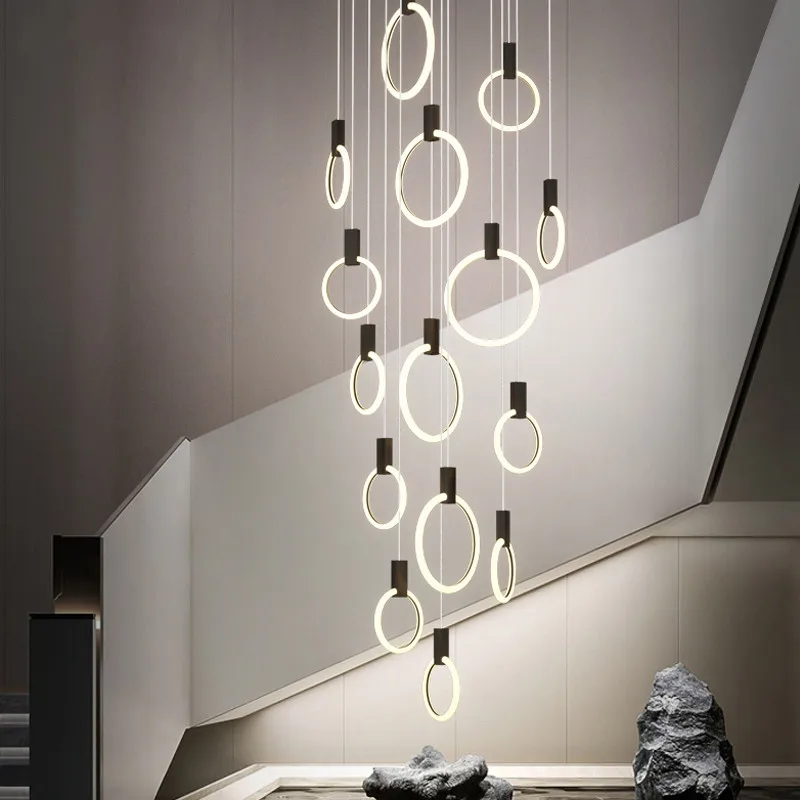 Modern LED Stair Chandelier Ho - огляд і ціна Home Of The Year Bathroom