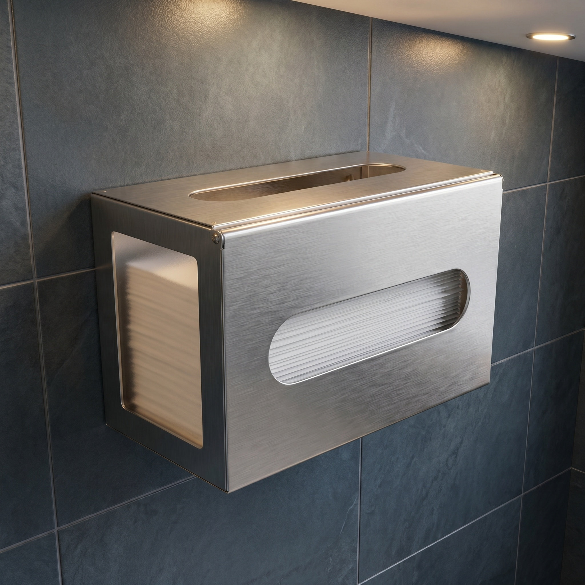 Stainless Steel Wall Mounted T - огляд і ціна Home Bathroom Paper Towel Holder