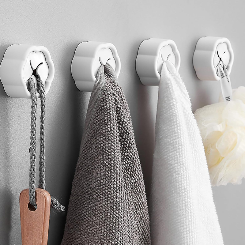 6PCS Self Adhesive Towel Holde - огляд і ціна Home Bathroom Equipment