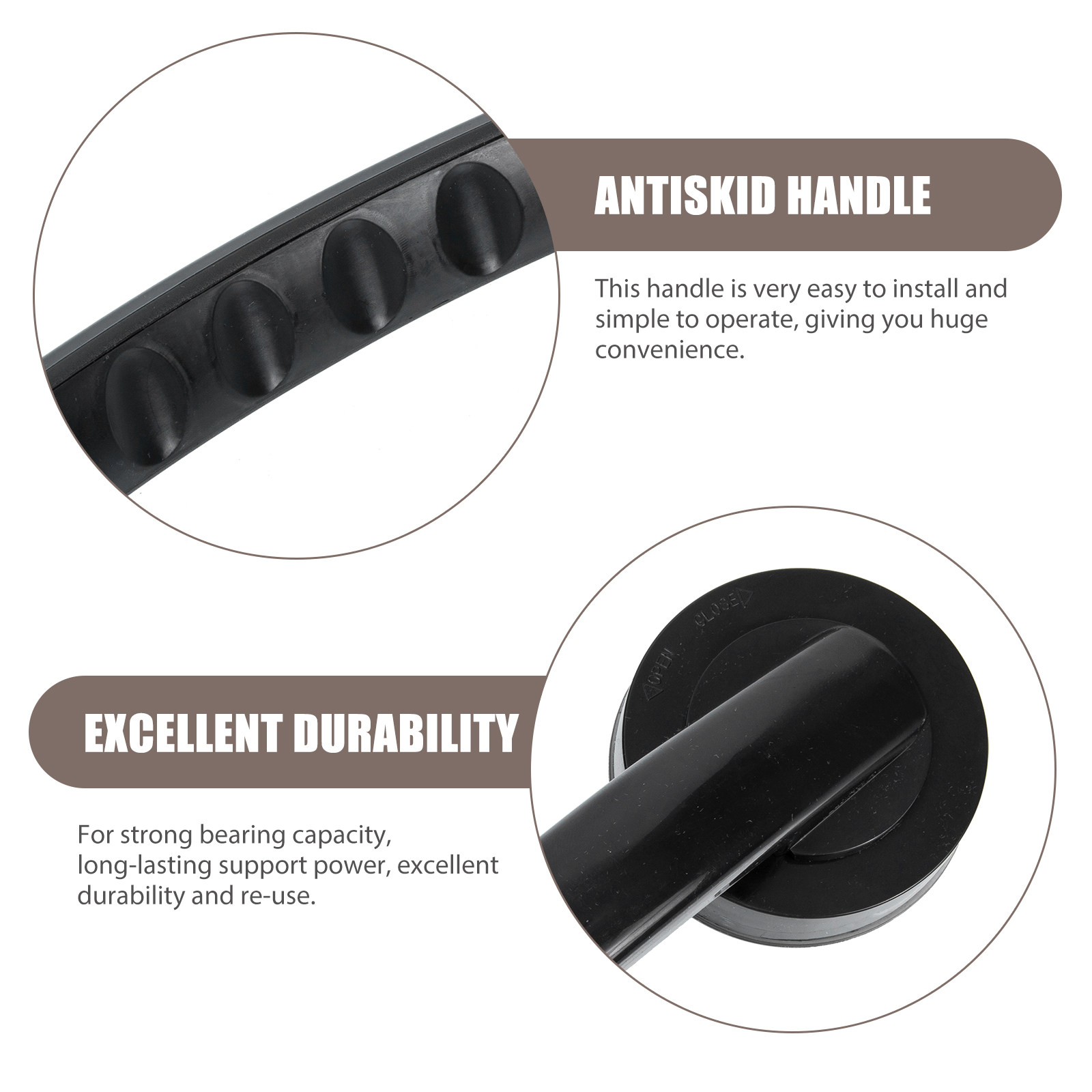 Punch Free Window Door ABS Adh - огляд і ціна Home Bathroom Grab Bar